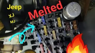 Melted Blower Motor Fuse Repair and Removal of Fuse Box. All caused by Clutch Master Cylinder? 