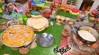 Miniature Halwa Puri Recipe | Makhandi Halwa | Tiny Poori Recipe | Breakfast Recipe many cooking 602