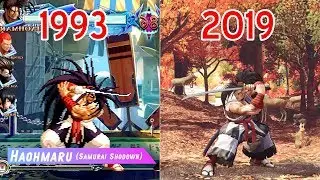 Evolution of Haohmaru / Samurai Shodown Games (1993-2019)