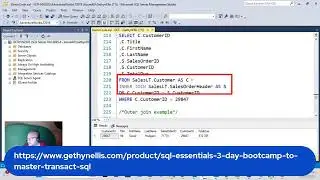 SQL Week Day 4 - Inner Joins