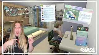 Better Mental Health in Sims 4? Therapy Mod + More Load Screen Overlays!