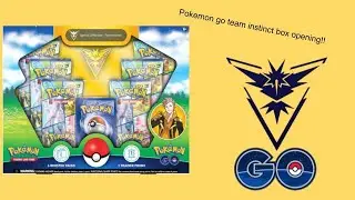 Pokemon go team instinct box *BANGER PULLS!!*