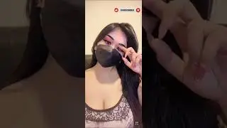 Live barbar cewek gemoy detik-detik buka baju👙