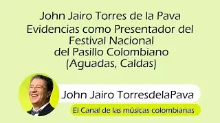 Presentador Festival Nacional del Pasillo