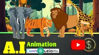 How to Make Money with AI Animated Videos (Free and Easy)!!