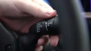 Toyota Wiper Operation