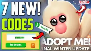 Winter🎄 New UPDATE!⚠️ADOPT ME ROBLOX CODES 2023 - ADOPT ME CODES-CODES FOR ADOPT ME