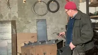 Manufacturing of the outer casing of the boiler
