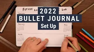 My Minimalist 2022 Bullet Journal Set Up
