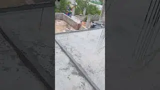 Water curing in Roof concrete
