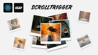 React + GSAP ScrollTrigger: Image Reveal Animation on Scroll 