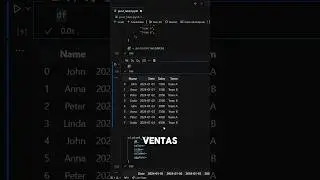 Nunca volverás a usar Excel después de ver esto 🐼🐍 #shorts