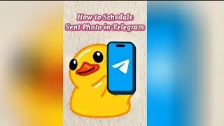 How to Schedule Sent Photo in Telegram 