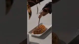 milk Belgian waffle #waffle #wafflelover #chocolate #desert #video #shorts