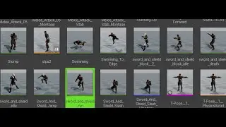 ретаргетинг костей.  перенос скина  в ue4