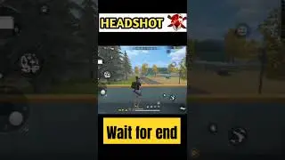 free fire Headshot video wait for end 1vs 2 AWM One Tap #freefire #trending #viral #shorts