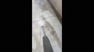 ניקוי רצפת בטון בחצר פרטית - 053-352-5201 - נקי בלחץ