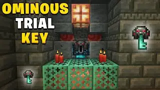 How to use a Ominous trial key in Minecraft 1.21