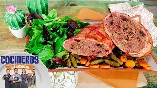 Receta:  Rollo de carne molida envuelto en tocino | Cocineros Mexicanos