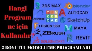 3 Boyutlu Modelleme Programları