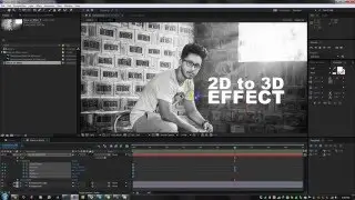 After effect | 2D to 3D Photo Effect Tutorials