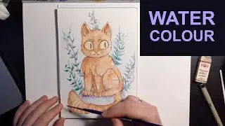 Watercolour time lapse from livestream