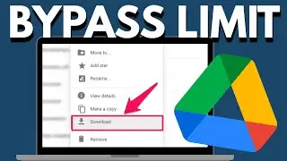 How to Bypass Google Drive Download Limit [UPDATED]