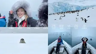 My 10-day Cruise Trip to Antarctica: zodiac cruise, scenery and wild life | Antarctica travel vlog