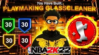*NEW* BEST PLAYMAKING GLASS CLEANER BUILD IN NBA 2K22! BEST ISO CENTER BUILD ON NBA 2K22!