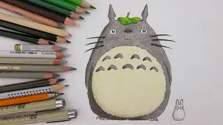 Speed Drawing Totoro || My Neighbor Totoro