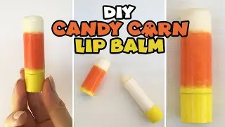 DIY Candy Corn Lip Balm