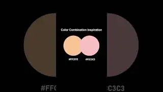Color Combination Inspiration! #graphicdesigner #designideas