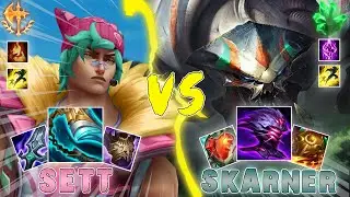 You won't BELIEVE what Skarner can do to Sett, ATROCIOUS!