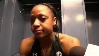 Tiffany Mitchell after Final Four loss to Notre Dame