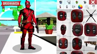 How to Make DEADPOOL in Brookhaven