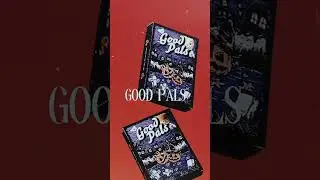 Good Pals Halloween Tales Playing Cards available now on kickstarter! #playingcards