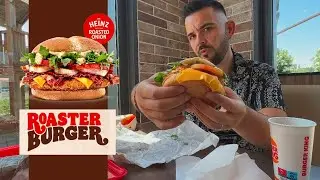 Provo il Nuovo ROASTER BURGER di Burger King 🍔