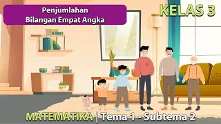 Pembelajaran Matematika Kelas 3 Tema 1 Subtema 2 | Penjumlahan Bersusun dengan Menyimpan