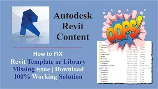 Revit Templates & Library missing | How to Download & Install | Autodesk Revit Content Download