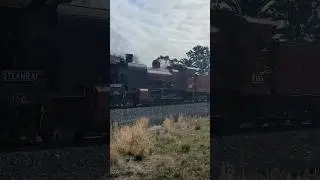 2 K Class locomotives steam into Congupna #train #history