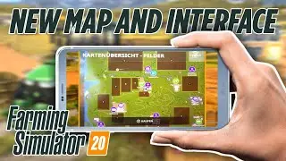 Farming Simulator 20 MAP and INTERFACE | Android, iOS and Nintendo Switch | Release | News
