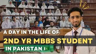 A Day in the Life of 2nd Year MBBS student in Pakistan | Medical life, Study, Work-life balance.