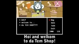 Undertale - Tem Shop (Original Lyrics)