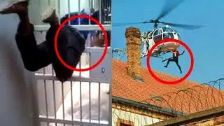 10 Real Prison/Jail Escapes Caught On Camera (Actual Footage)