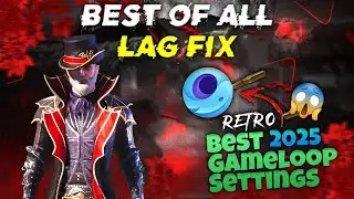 Gameloop Lag Fix 2025😱 | PUBG Mobile Emulator Lag Fix | Low End Pc Best Settings for Gameloop