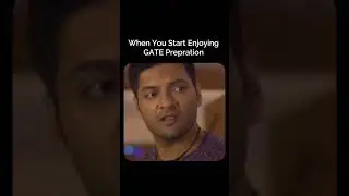 When you start enjoying GATE preparation 😂🤣