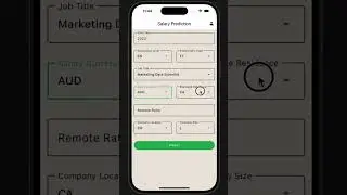 Build a Salary Prediction App with Flask & Flutter! 📱🌐 