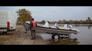 RIB BARK Marine 5,5  первый спуск на воду