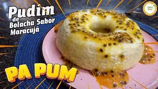 💥PA PUM💥 O PUDIM QUE EU FIZ NA TV E TODOS AMARAM | PUDIM DE BOLACHA | PUDIM DE BOLACHA COM MARACUJÁ