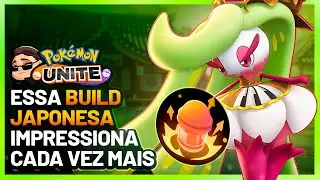 ESSA BUILD JAPONESA IMPRESSIONA CADA VEZ MAIS! Pokemon Unite Tsareena Gameplay